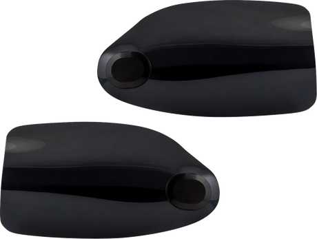 KLOCK WERKS Flare? Handguards - Harley-Davidson Hydraulic Clutch - Black KWS-01-0120-HC