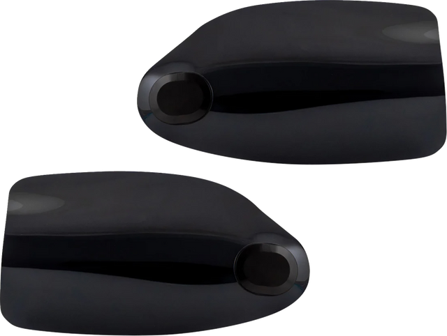 KLOCK WERKS Flare? Handguards - Harley-Davidson Hydraulic Clutch - Black KWS-01-0120-HC