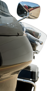 KLOCK WERKS Flare? Handguards - Harley-Davidson Cable Clutch - Clear KWS-01-0121-CC