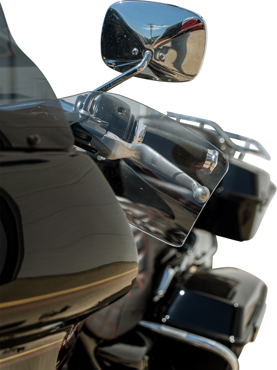 KLOCK WERKS Flare? Handguards - '23-'25 Harley-Davidson - Clear KWS-01-0121-23