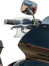 KLOCK WERKS Flare? Handguards - Harley-Davidson Hydraulic Clutch - Clear KWS-01-0121-HC