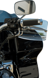 KLOCK WERKS Flare? Handguards - Harley-Davidson Hydraulic Clutch - Clear KWS-01-0121-HC
