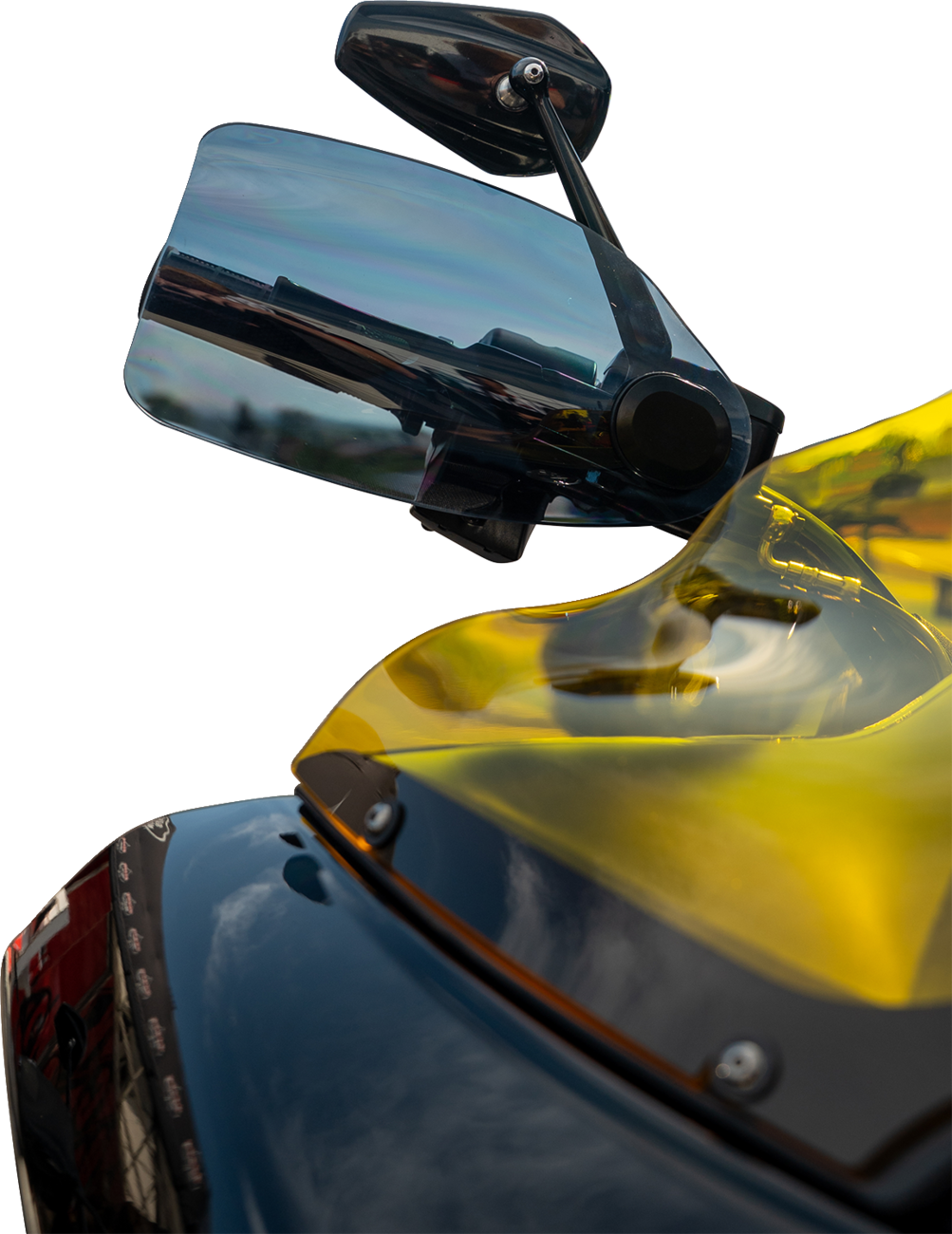 KLOCK WERKS Flare? Handguards - '23-'25 Harley-Davidson - Dark Smoke KWS-01-0122-23