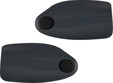 KLOCK WERKS Flare? Handguards - Harley-Davidson Hydraulic Clutch - Dark Smoke KWS-01-0122-HC