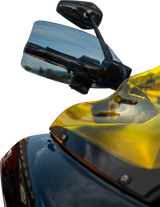 KLOCK WERKS Flare? Handguards - Harley-Davidson Hydraulic Clutch - Dark Smoke KWS-01-0122-HC