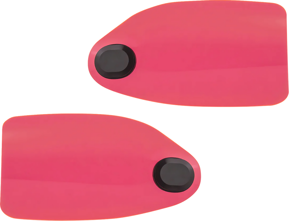 KLOCK WERKS Flare? Handguards - Harley-Davidson Cable Clutch - Pink Ice KWS-01-0124-CC