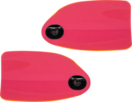 KLOCK WERKS Flare? Handguards - Harley-Davidson Cable Clutch - Pink Ice KWS-01-0124-CC