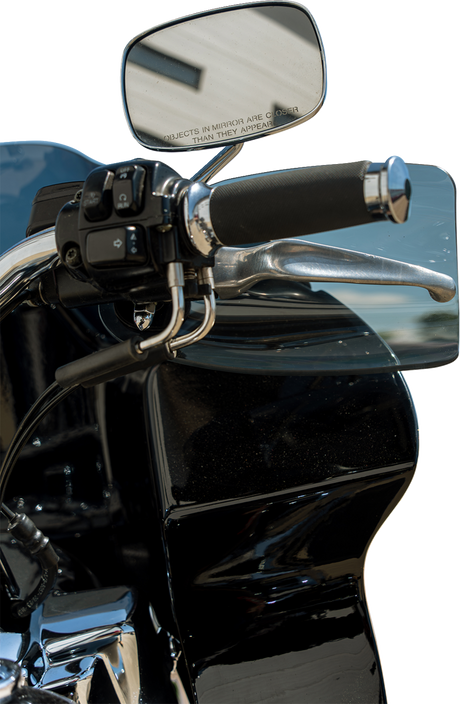 KLOCK WERKS Flare? Handguards - Harley-Davidson Cable Clutch - Tint KWS-01-0123-CC