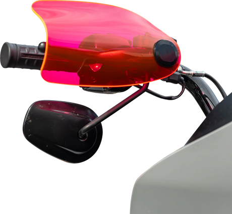 KLOCK WERKS Flare? Handguards - Harley-Davidson Cable Clutch - Pink Ice KWS-01-0124-CC