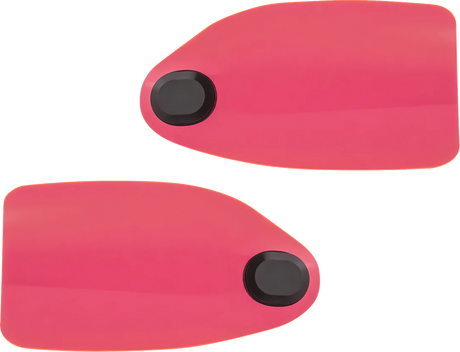 KLOCK WERKS Flare? Handguards - Harley-Davidson Hydraulic Clutch - Pink Ice KWS-01-0124-HC