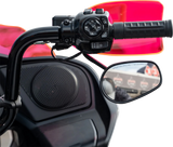 KLOCK WERKS Flare? Handguards - Harley-Davidson Hydraulic Clutch - Pink Ice KWS-01-0124-HC