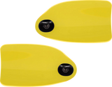 KLOCK WERKS Flare? Handguards - Harley-Davidson Cable Clutch - Yellow Ice KWS-01-0126-CC