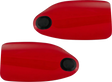 KLOCK WERKS Flare? Handguards - Harley-Davidson Cable Clutch - Red KWS-01-0129-CC