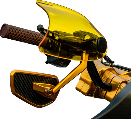 KLOCK WERKS Flare? Handguards - '23-'25 Harley-Davidson - Yellow KWS-01-0131-23