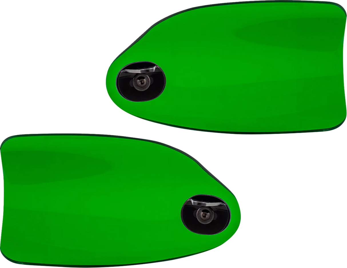 KLOCK WERKS Flare? Handguards - '23-'25 Harley-Davidson - Green KWS-01-0132-23