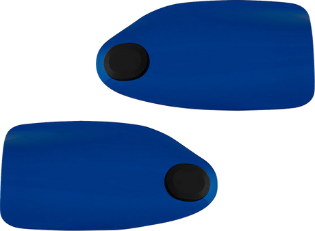 KLOCK WERKS Flare? Handguards - Harley-Davidson Hydraulic Clutch - Blue KWS-01-0133-HC