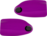 KLOCK WERKS Flare? Handguards - Harley-Davidson Hydraulic Clutch - Purple KWS-01-0134-HC