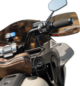 KLOCK WERKS Flare? Handguards - Harley-Davidson Hydraulic Clutch - Bronze KWS-01-0135-HC