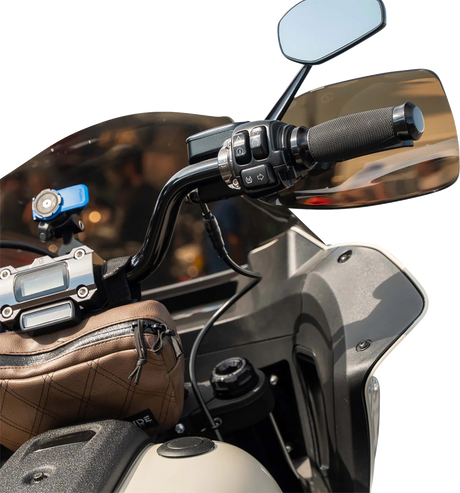 KLOCK WERKS Flare? Handguards - Harley-Davidson Hydraulic Clutch - Bronze KWS-01-0135-HC