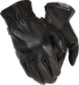 THRASHIN SUPPLY CO. Roper Leather Gloves - Black - 2XL TRG-01-12