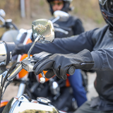 THRASHIN SUPPLY CO. Roper Leather Gloves - Black - 2XL TRG-01-12