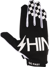 THRASHIN SUPPLY CO. Go Fast Stealth Gloves - White - Small SV1-10-08