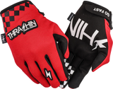 THRASHIN SUPPLY CO. Go Fast Stealth Gloves - Red - 2XL SV1-18-12