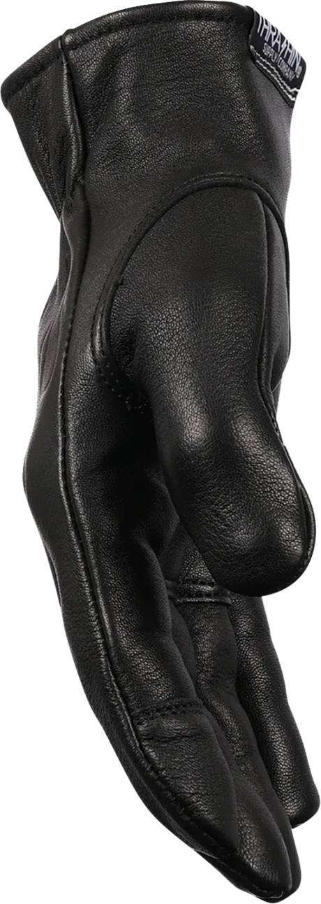 THRASHIN SUPPLY CO. Roper Leather Gloves - Black - 3XL TRG-01-13