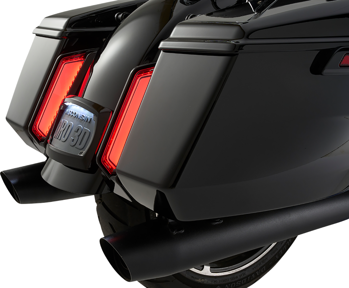 CIRO Filler Panel Tail Lights - Smoke Lens - Black 42051