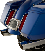 CIRO Filler Panel Tail Lights - Red Lens - Chrome 42052