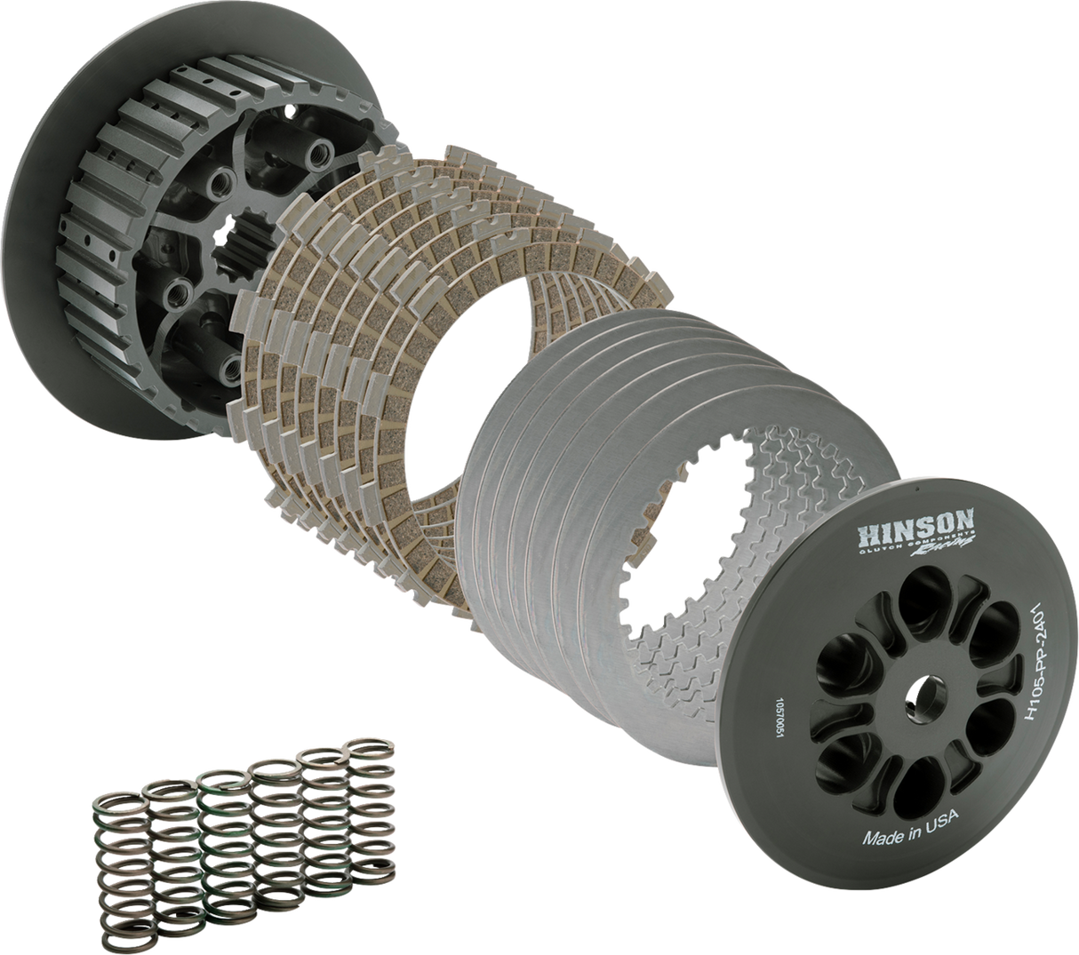 HINSON RACING Inner Hub with Pressure Plate - TF-250 X/E H105-IP-2402
