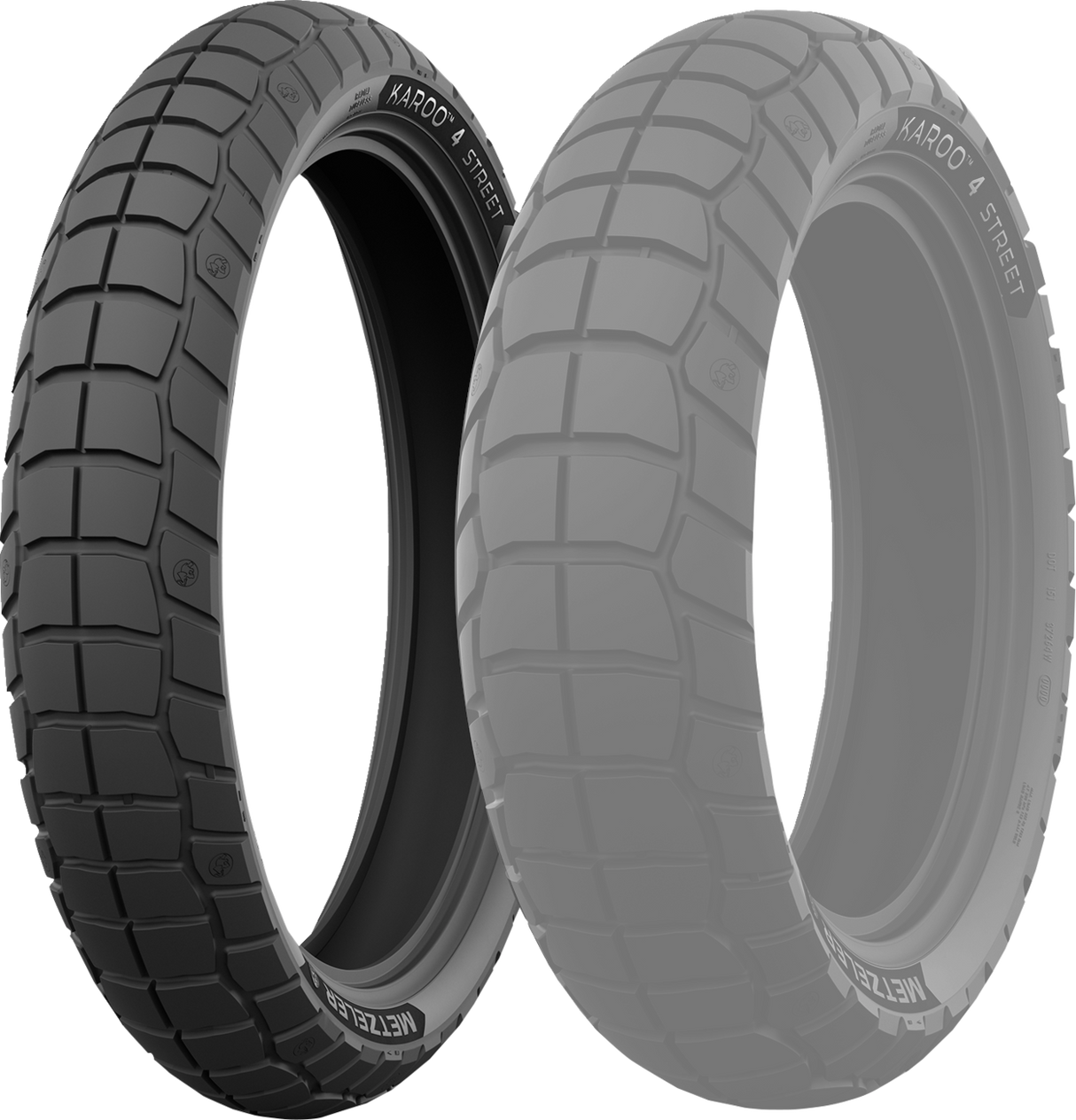 METZELER Tire - KAROO* 4 - Street - Front - 90/90-21 - (54V) 4726100