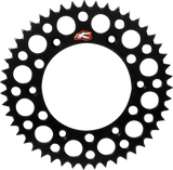 RENTHAL Rear Sprocket - Aluminum - 46 Tooth - Black - Gas Gas/Husqvarna/KTM 441U-428-46GPBK