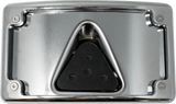 KODLIN USA 3-Hole License Plate Mount - Curved - Chrome KUS20353