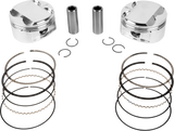 JE PISTONS Piston Kit - 3.937" Bore - 4.375" Stroke - 11.5:1 CR - 114" M8 398727