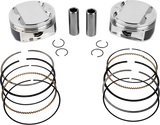 JE PISTONS Piston Kit - 4.125" Bore - 4.375" Stroke - 11.5:1 CR - 114" M8 398729