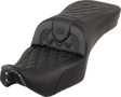 SADDLEMEN RoadSofa™ Seat - without Backrest - Lattice Stitch - RH975 '22-'25 822-11-182
