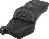 SADDLEMEN RoadSofa™ Seat - without Backrest - Lattice Stitch - RH975 '22-'25 822-11-182