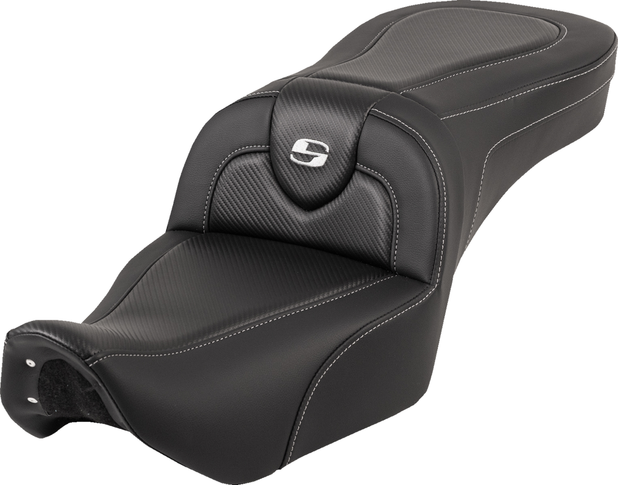 SADDLEMEN RoadSofa™ Seat - without Backrest - Carbon Fiber - RH975 '22-'25 822-11-185