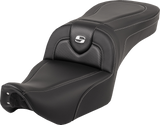 SADDLEMEN RoadSofa™ Seat - without Backrest - Carbon Fiber - RH975 '22-'25 822-11-185