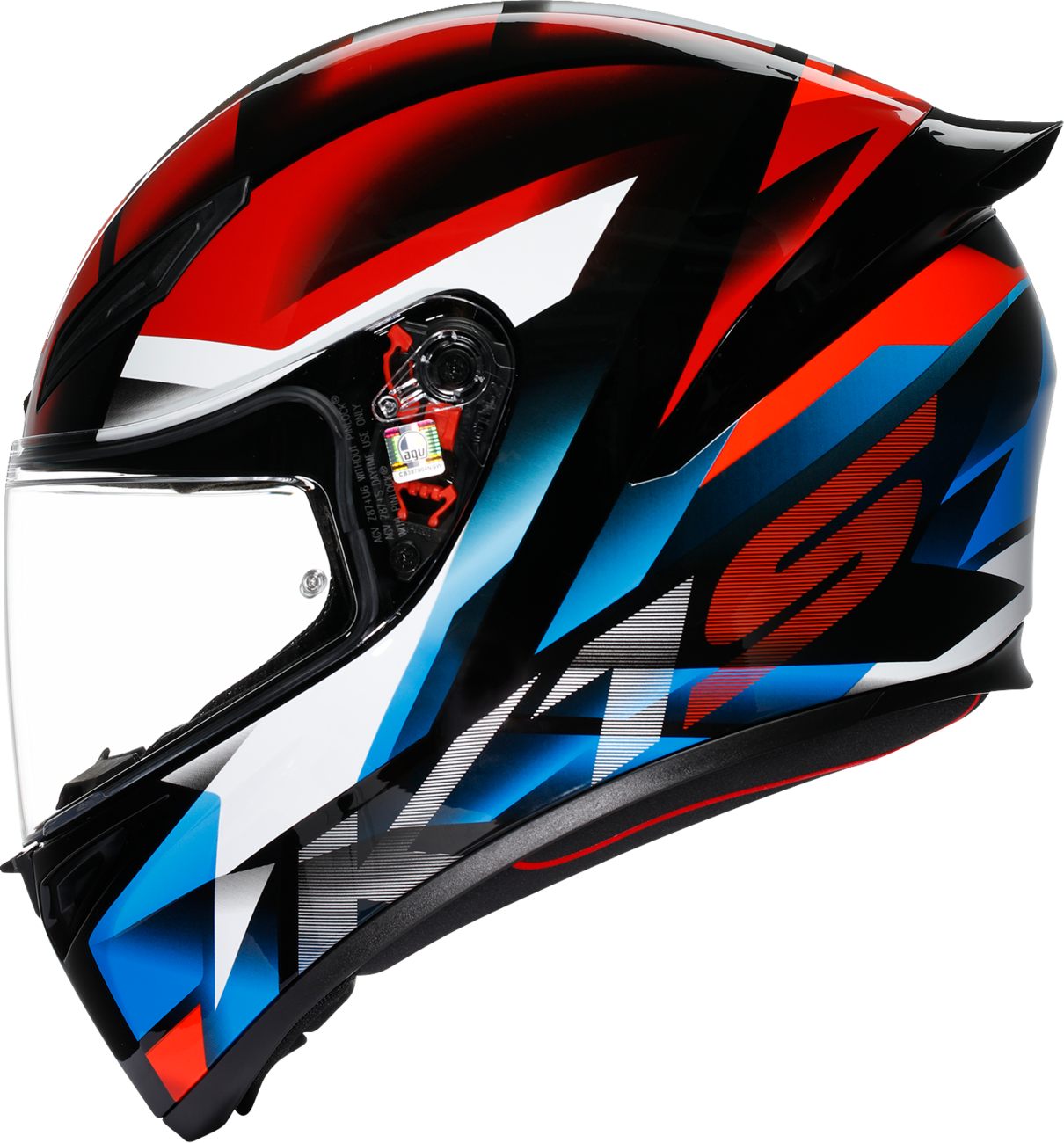 AGV K1 S Helmet - Fastlap - Black/Red/Blue - Small 2118394018066S
