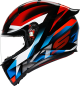 AGV K1 S Helmet - Fastlap - Black/Red/Blue - Small 2118394018066S