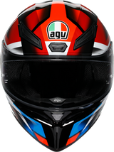 AGV K1 S Helmet - Fastlap - Black/Red/Blue - Small 2118394018066S