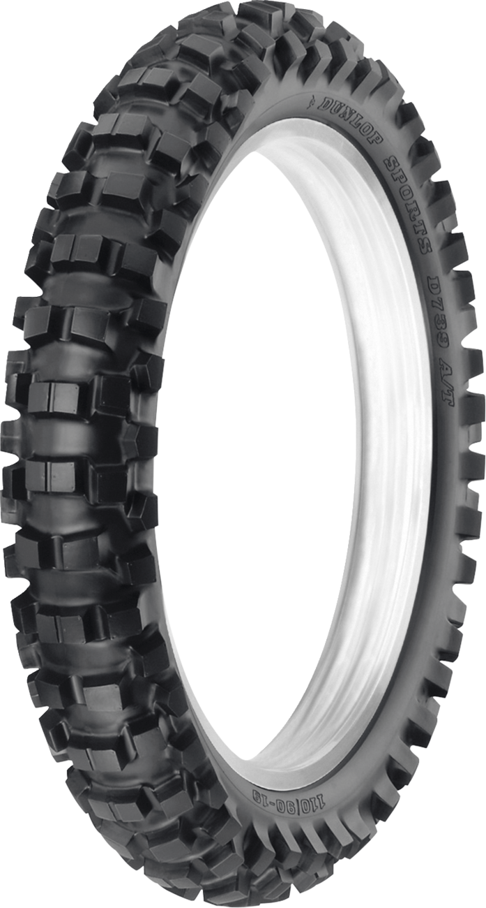 DUNLOP Tire - D739 AT - Rear - 110/100-18 - 64M 45141307