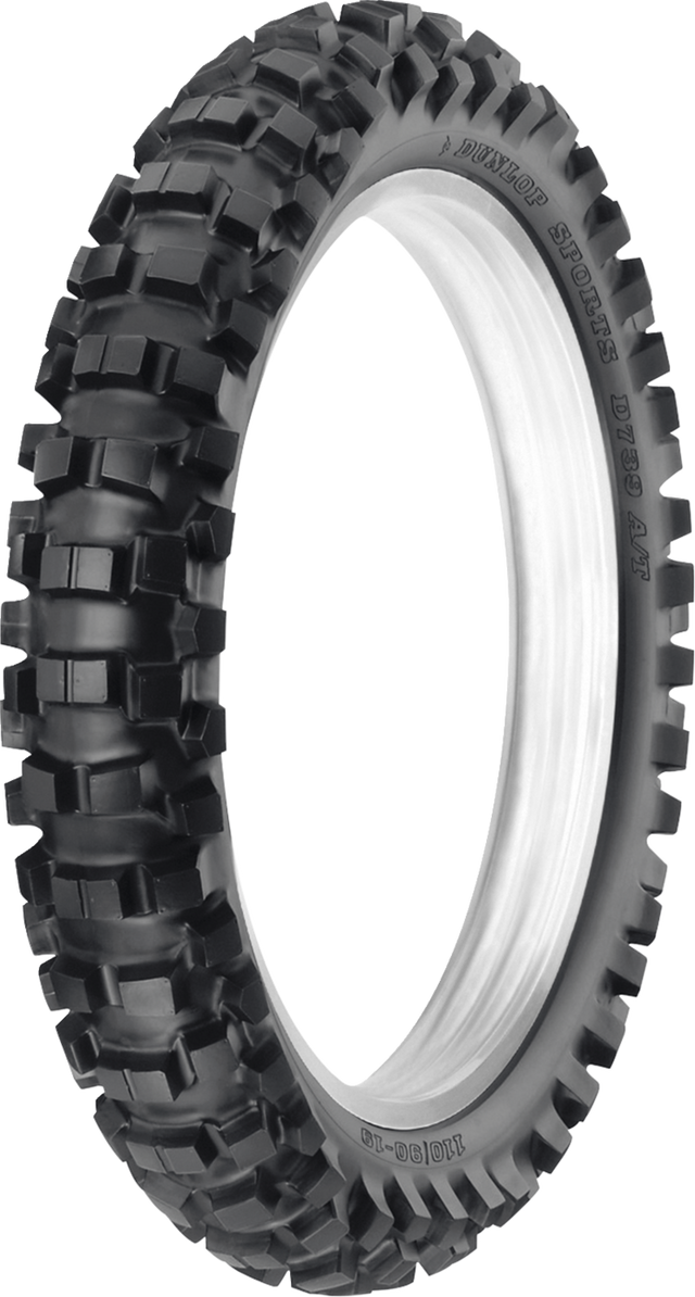 DUNLOP Tire - D739 AT - Rear - 110/100-18 - 64M 45141307