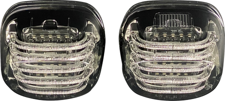 CUSTOM DYNAMICS ProBEAM® LED Taillight - Squareback - Smoke - FLRT/FLTRT TRIKE-KIT-3S