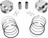 JE PISTONS Piston Kit - 3.937" Bore - 4.375" Stroke - 12.0:1 CR - 114" M8 398754