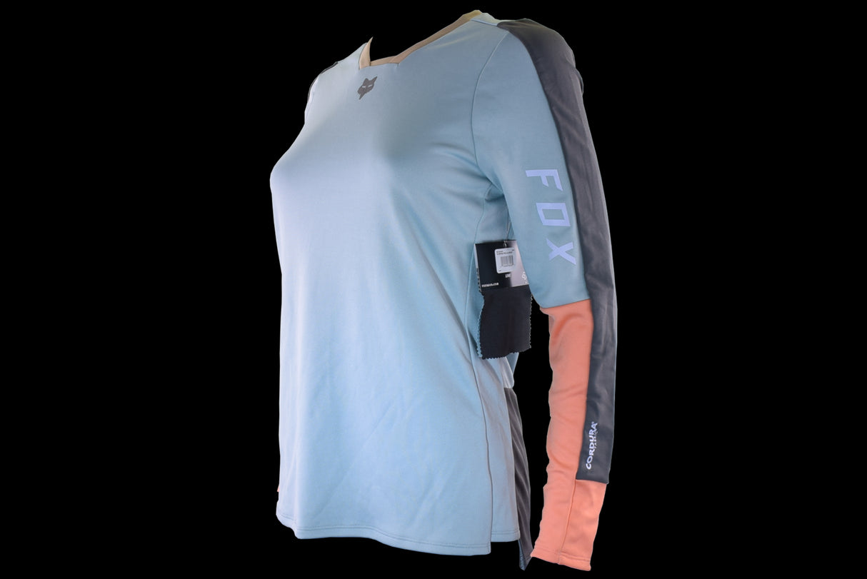Fox Racing - Womens Defend Pro Ls Jersey - Gmtl - S