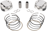 JE PISTONS Piston Kit - 4.250" Bore - 4.500" Stroke - 11.5:1 CR - 108" M8 398736
