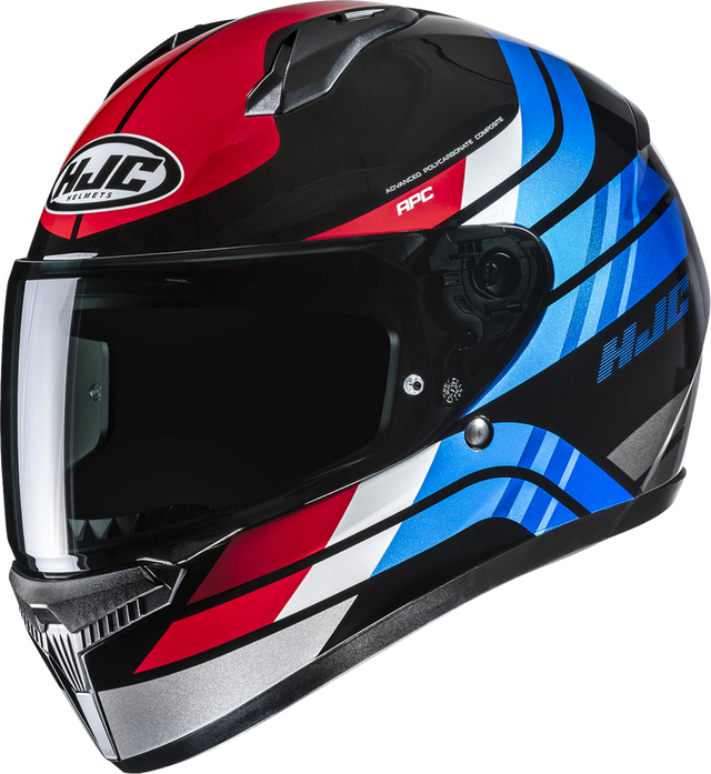HJC C10 Helmet - Hiper - MC21 - XL FP54NUS7D22V